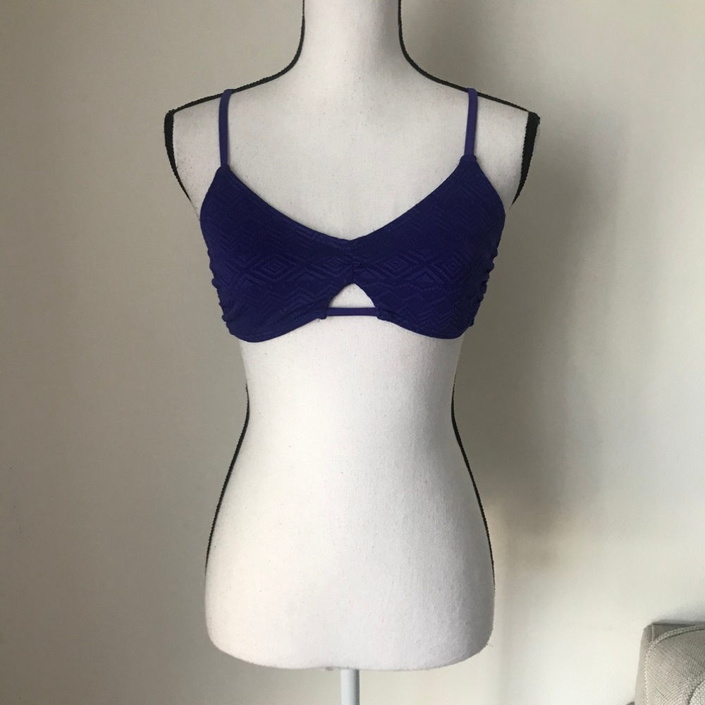 Xhilaration Blue Bikini Top